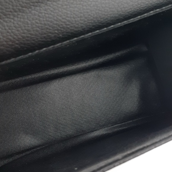 Nove Black Vegan Leather Top Handle Flap Mini Satchel - Picture 5 of 5